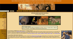 Desktop Screenshot of eyesonafrica.net